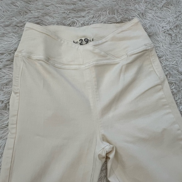Free People Cross Waist Flare Pants - Size 29 - Picture 6 of 10
